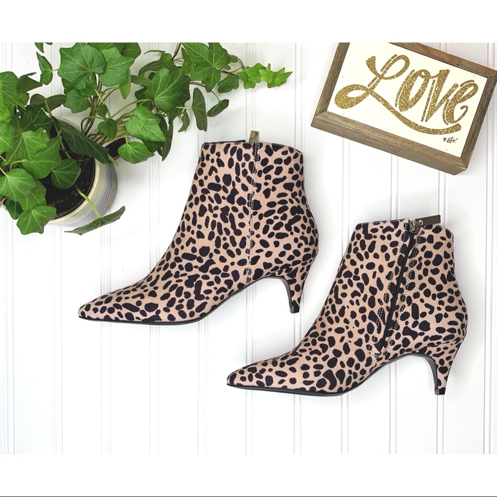 Leopard Bootie